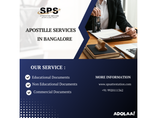 Apostille Services In Bangalore | SPS Attestation