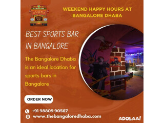 Best Sports Bar in Bangalore Karnataka