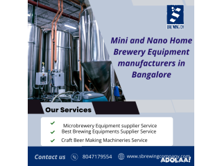 Mini and Nano Home Brewery Equipment manufacturers in Bangalore S Brewing Company