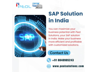 SAP Solution in India