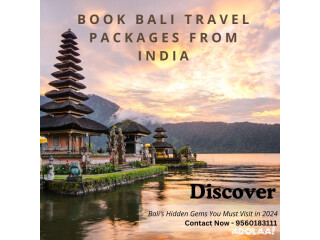 Book Bali Travel Packages From India