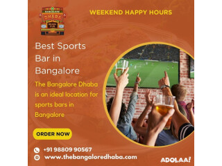 Best Sports Bar in Bangalore KA 560043