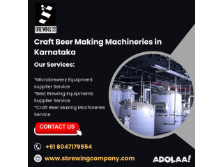 Craft Beer Making Machineries in Karnataka | Bangalore