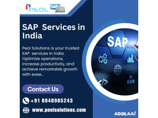 Peol solution|SAP Services in India