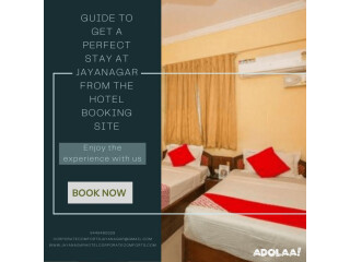 Guide to Get a Perfect Stay at Jayanagar from the Hotel Booking Site