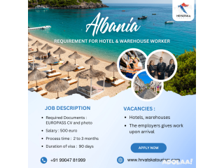 Jobs in Albania: Apply for Hotel & Warehouse Roles!