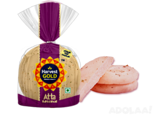 Harvest gold breads atta kulcha