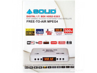 SOLID HDS2-6363 DIGITAL I.T BOX FOR GAINING ACCESS TO INTERNET AND SATELLITE