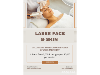 Cost For Laser Treatment for Face & Skin in India | Dezire Clinic