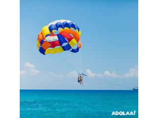 Parasailing in Elephant Beach (Havelock Island)