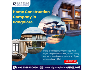 Home Construction Company in Bangalore | Construction Company in Bangalore