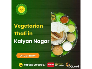 Vegetarian Thali in Kalyan Nagar