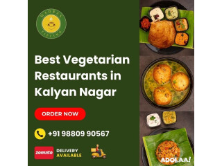 Best Vegetarian Restaurants in Kalyan Nagar