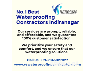 No.1 Best Waterproofing Contractors in Indiranagar