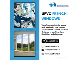 UPVC French Windows Manufacturer in Bangalore