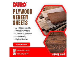 Upgrade Your Interiors with Duroply's Exclusive Range Of Plywood Veneer Sheets