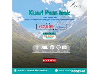 Conquer the Majestic Kuari Pass Trek with Himalaya Shelter!