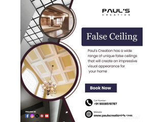 False Ceiling Contractors in Bangalore Paul'sCreation