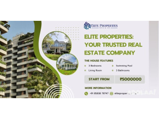 Elite Properties: Your Trusted Real Estate Company