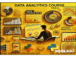 Data Analyst Course in Delhi, 110073 - "Holi Offer 2025" Free Python, Free Tableau and "Data Engineer Course"