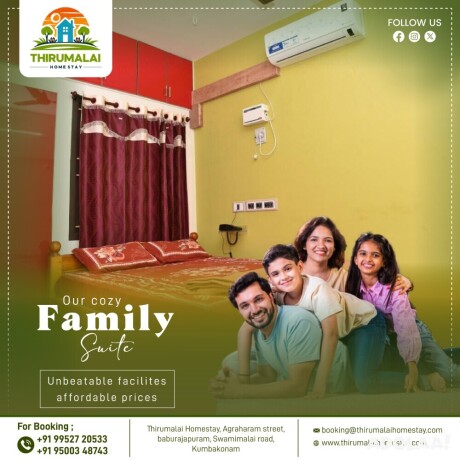 homestay-for-family-in-kumbakonam-family-stay-in-kumbakonam-big-0