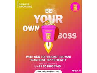 Bucket Biryani Franchise in India | Top Bucket Biryani