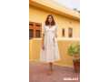 buy-stylish-floret-stripe-cotton-wrap-dresses-small-0