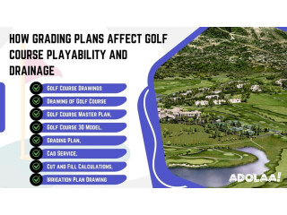 How Grading Plans Affect Golf Course Playability and Drainage