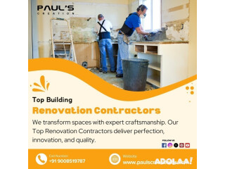 Top Building Renovation Contractors in Bangalore - Pauls Creation