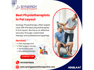Best Physiotherapists in Pai Layout | Physiotherapy Treatment in Pai Layout