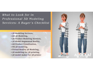 What to Look for in Professional 3D Modeling Services: A Buyers Checklist