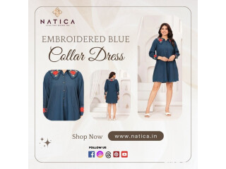 Buy Collar Dresses for Women Online at Best Price
