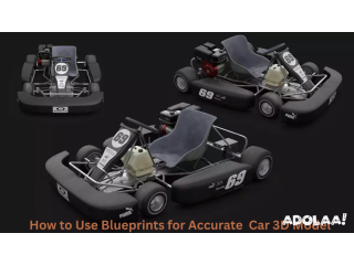 How to Use Blueprints for Accurate Car 3D Model