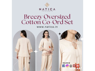 Breezy Oversized Cotton Co-Ord Set