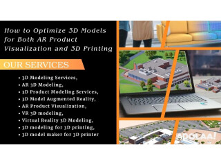 How to Optimize 3D Models for Both AR Product Visualization and 3D Printing