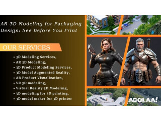 AR 3D Modeling for Packaging Design: See Before You Print