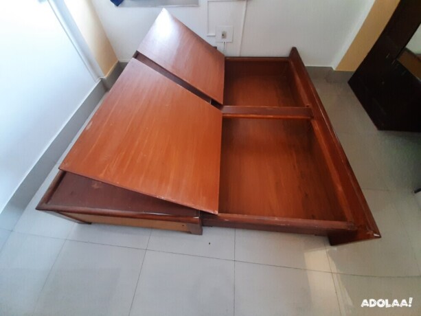 double-bed-folding-with-mattresses-and-storage-for-sale-big-0