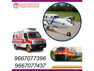 Get Fast and Advance Train Ambulance in Guwahati by Panchmukhi