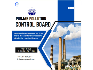 Get Online Punjab Pollution Control Board NOC