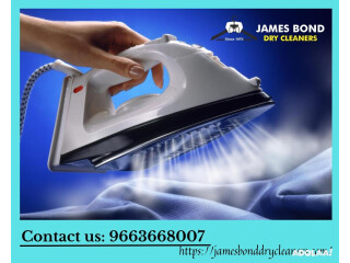 Unbeatable Steam Pressing in Bangalore with James Bond Dry Cleaners!