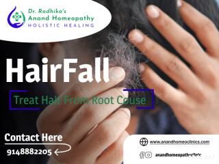 Effective Hair Fall Treatment at Dr. Radhika's Anand Homeopathy Clinic in HSR Layout