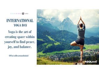 International Yoga Day on June 21, 2023