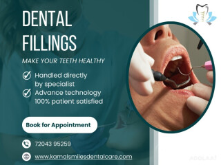 Show off your healthy smile with confidence! Dental fillings are here to save the day!