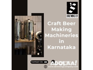 Craft Beer Making Machineries in Karnataka | Microbrewery Equipment Manufacturer in Bangalore