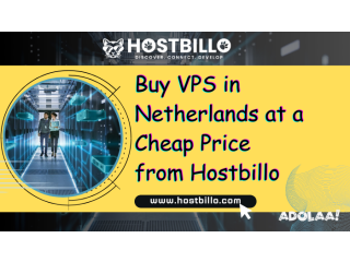 Buy VPS in Netherlands at a Cheap Price from Hostbillo