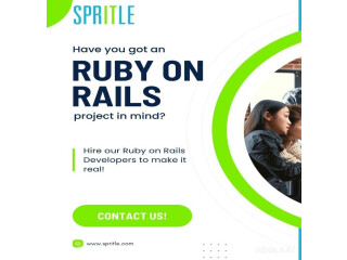 Hire Ruby on Rails Developers | Spritle Software