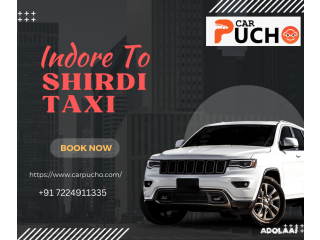 Indore To Shirdi Taxi