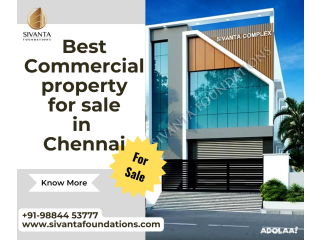 Best Commercial property and Residential for sale in Chennai