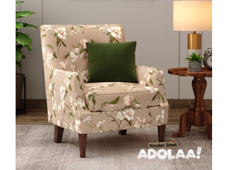 Elegant and Comfortable Arm Chairs by Wooden Street