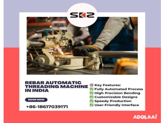 Rebar Automatic Threading Machine in India | Skz Machinery